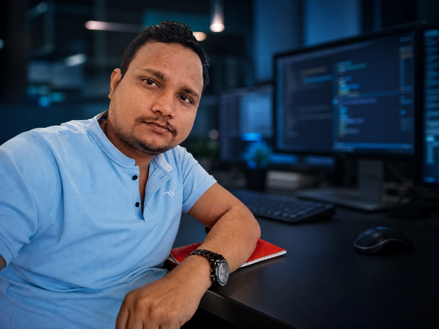 Pawan Kumar professional portfolio portrait